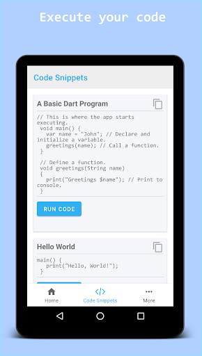 Learn dart language with Code - Dart Tutorials screenshot 3