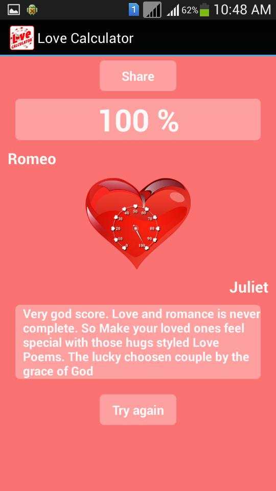 Love Calculator2 screenshot 3
