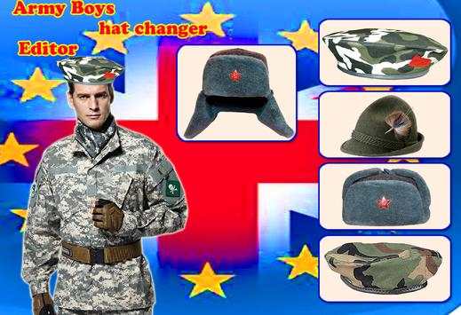 Army Cap Photo Editor screenshot 4