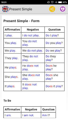 English Grammar скриншот 5