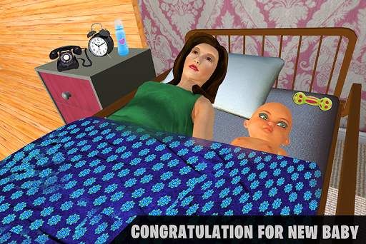 Happy virtual pregnant mom: Mother simulator games screenshot 4