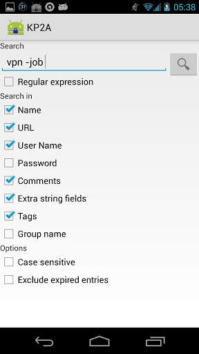 Keepass2Android Offline screenshot 4