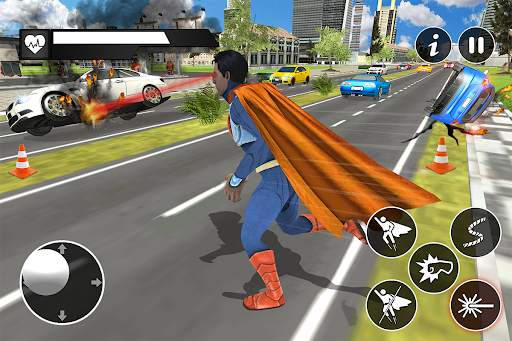 Black Hero Rope Boy Crime Battle: Jeu d'action screenshot 3