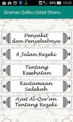 Siraman Qalbu Ustad Dhanu screenshot 2
