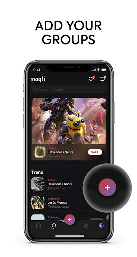 Magfi: WhatsApp & Telegram Groups screenshot 2