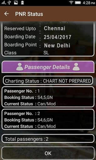 Live Indian Train Status - PNR Status & Enquiry screenshot 4