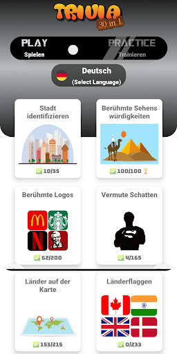 30in1 Trivia Game: auf Deutsch screenshot 1