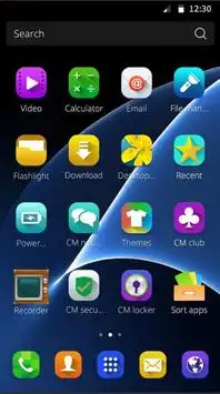 Galaxy J7  Launcher and Theme स्क्रीनशॉट 2