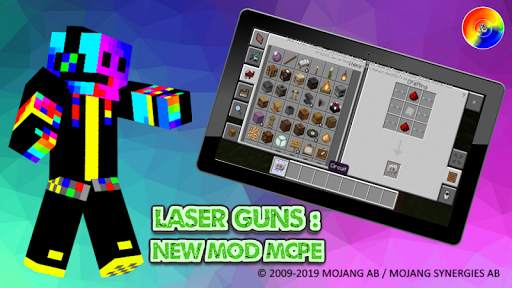 Laser Guns : New Mods MCPE screenshot 1