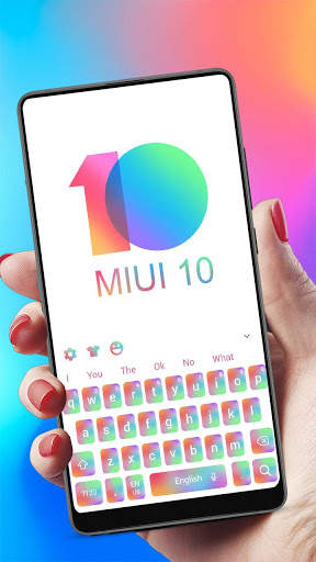 Keyboard Theme for MIUI 10 screenshot 1