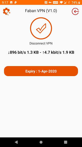Faban VPN screenshot 3