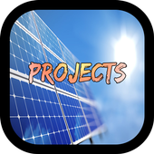 Solar power projects icon
