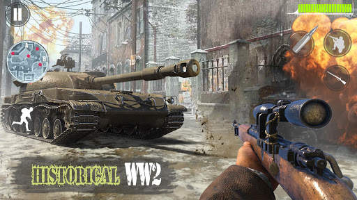Last Hero Of WW2 Sniper Shooter screenshot 1