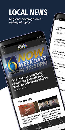 WLNS TV 6 Lansing - Jackson screenshot 1