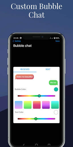 Color Message - Effect Messenger 6 تصوير الشاشة
