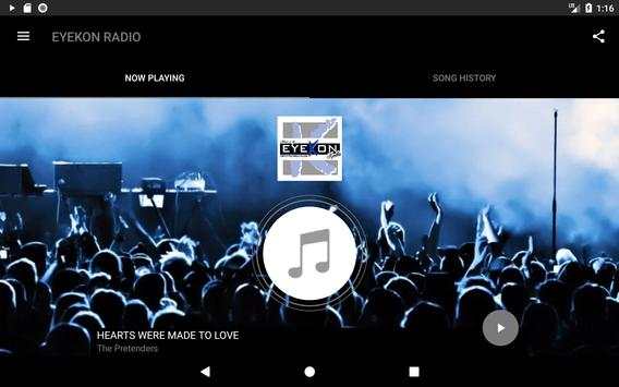 EYEKON RADIO 5 تصوير الشاشة