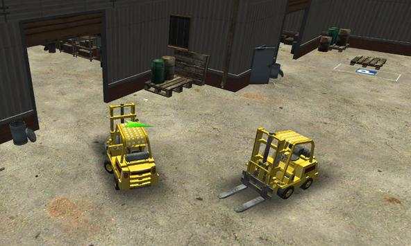 3D Forklift Driving screenshot 2
