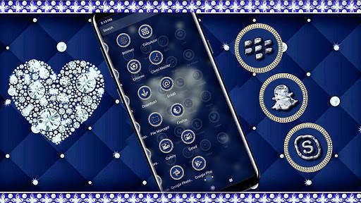 Diamond Heart Launcher Theme screenshot 2