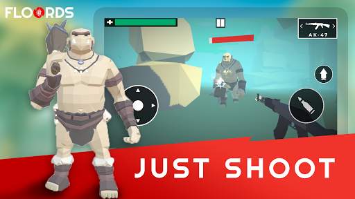 FLOORDS - Offline Shooting Games स्क्रीनशॉट 2
