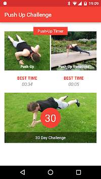 30 day Push Up Challenge 1 تصوير الشاشة