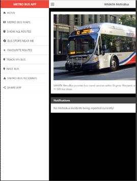 Metro Bus for VA/DC/MD screenshot 9