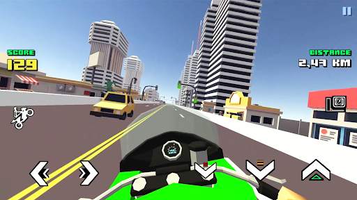 Blocky Moto Racing - motory screenshot 5