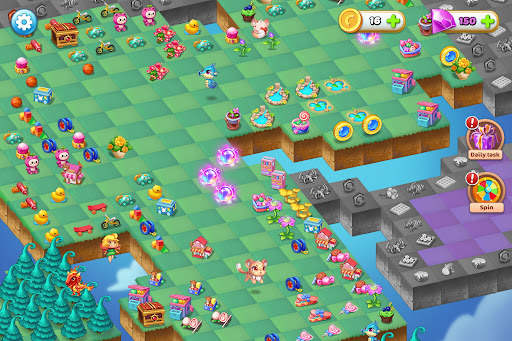 Merge Elves-Merge 3 Puzzles screenshot 12