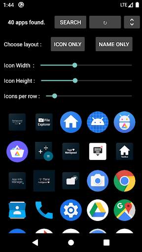 Taotlus : Applist for TV screenshot 1