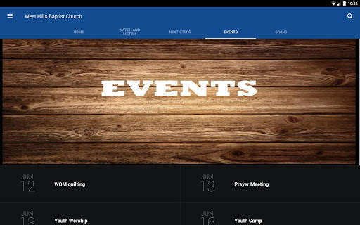 West Hills Baptist Church screenshot 9