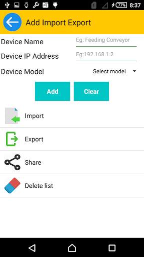 Drive Mobile HMI screenshot 3