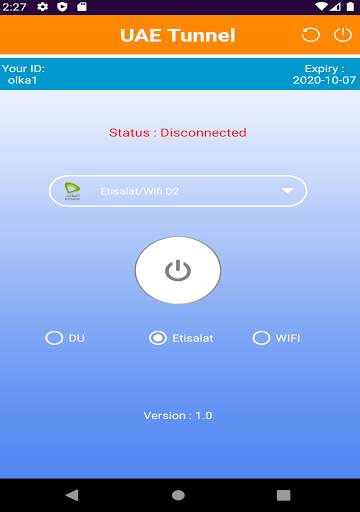 Uae Tunnel vpn screenshot 7