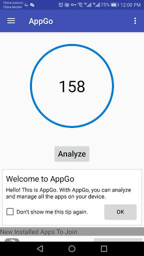 AppGo, Android App Manager screenshot 1