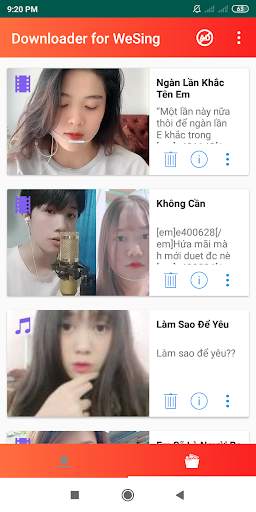 Downloader for WeSing screenshot 4