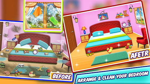 Girl Family House Cleaning screenshot 3