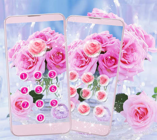 Pink Rose Love Theme screenshot 3