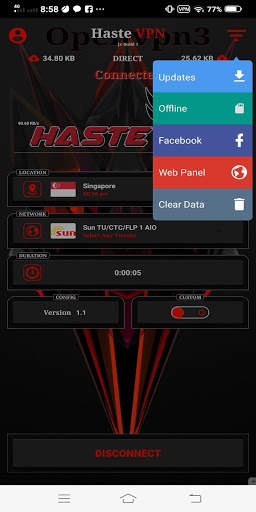 HasteVPN Core II screenshot 5