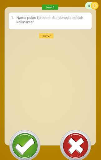 Game Benar Salah Tebak Tebakan screenshot 5