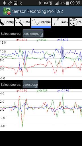 Sensor Recording Lite screenshot 3