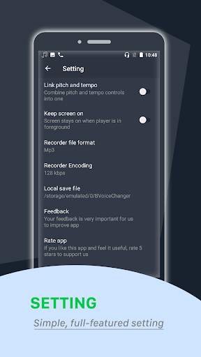Voice changer: Recorder and Audio tune screenshot 6