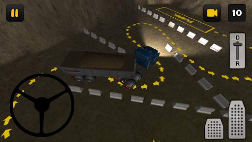 Sand Transport Truck 3D: Night screenshot 3