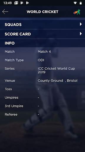 Cricket World : Live & Fastest Score screenshot 5