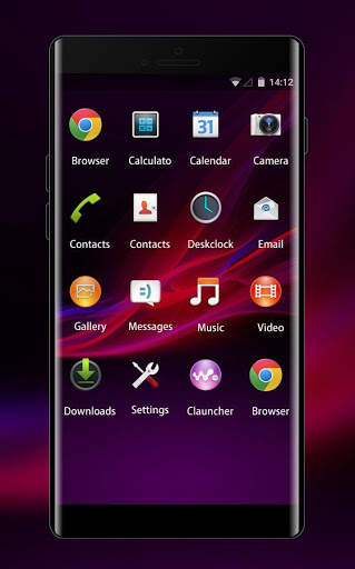 Theme for  Xperia M HD screenshot 2
