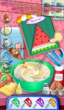 Summer Watermelon Ice Candy: Slice & Cupcake Game screenshot 8