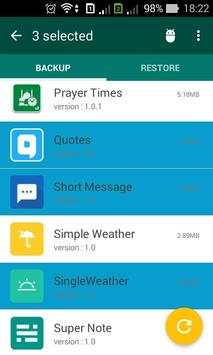 Back Up Apk screenshot 2