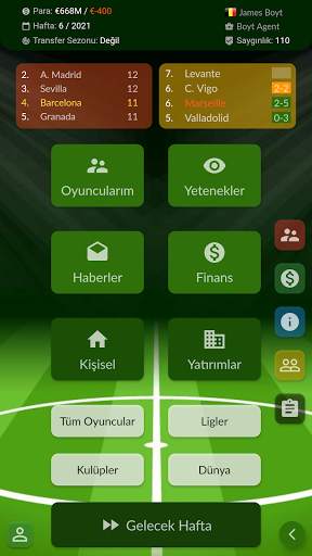 Futbolcu Menajeri screenshot 1