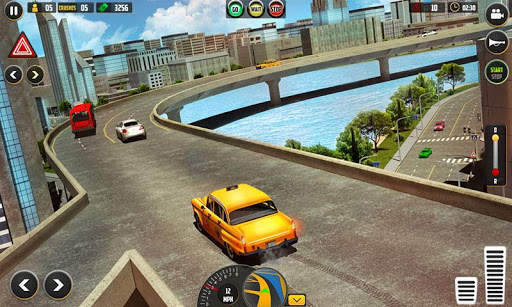 HQ Taxi Driving 3D screenshot 2
