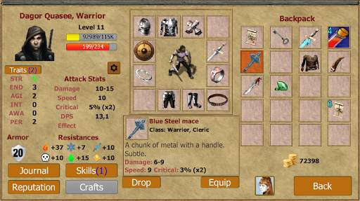 Exiled Kingdoms RPG screenshot 3