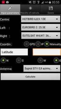 satellite director /SatFinder screenshot 2
