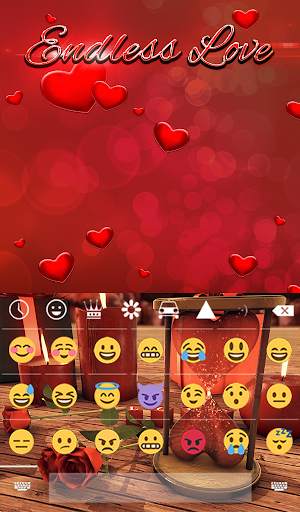 Endless Love Animated Keyboard   Live Wallpaper स्क्रीनशॉट 4
