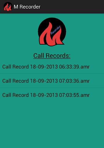 M Recorder _ Voice & Calls screenshot 3